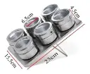 Set x6 Especieros Imantados con Soporte.webp