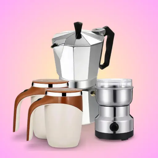 Combo Cafetero Premium: Tradición + Tecnología en Cada Taza
